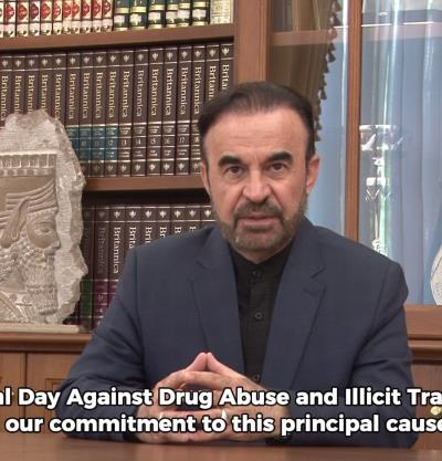 Message on International Day against Drug abuse and Illicit Trafficking